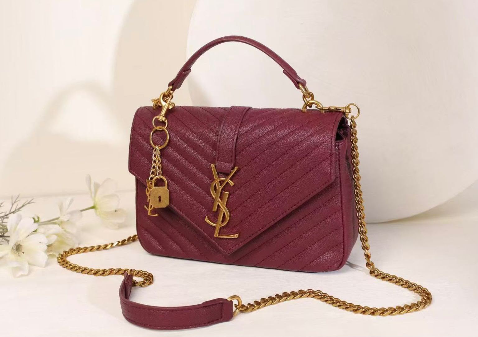 Luxury Quilted Chain Handbag for Women