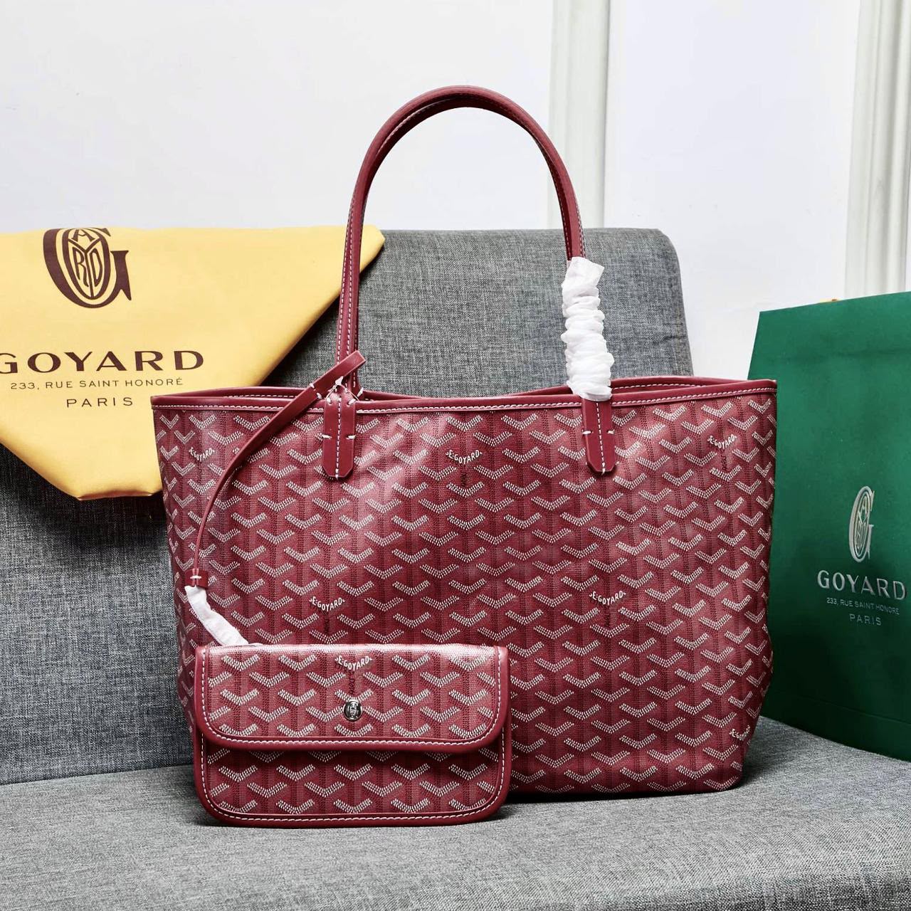 Goyard Saint Louis PM Tote Bag – Reversible Canvas Luxury Tote
