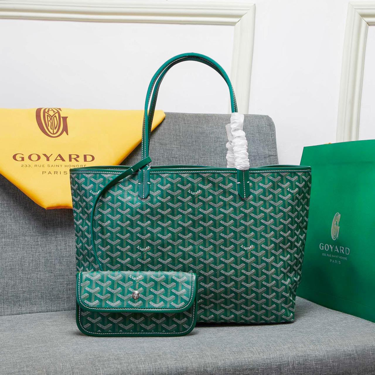 Goyard Saint Louis PM Tote Bag – Reversible Canvas Luxury Tote