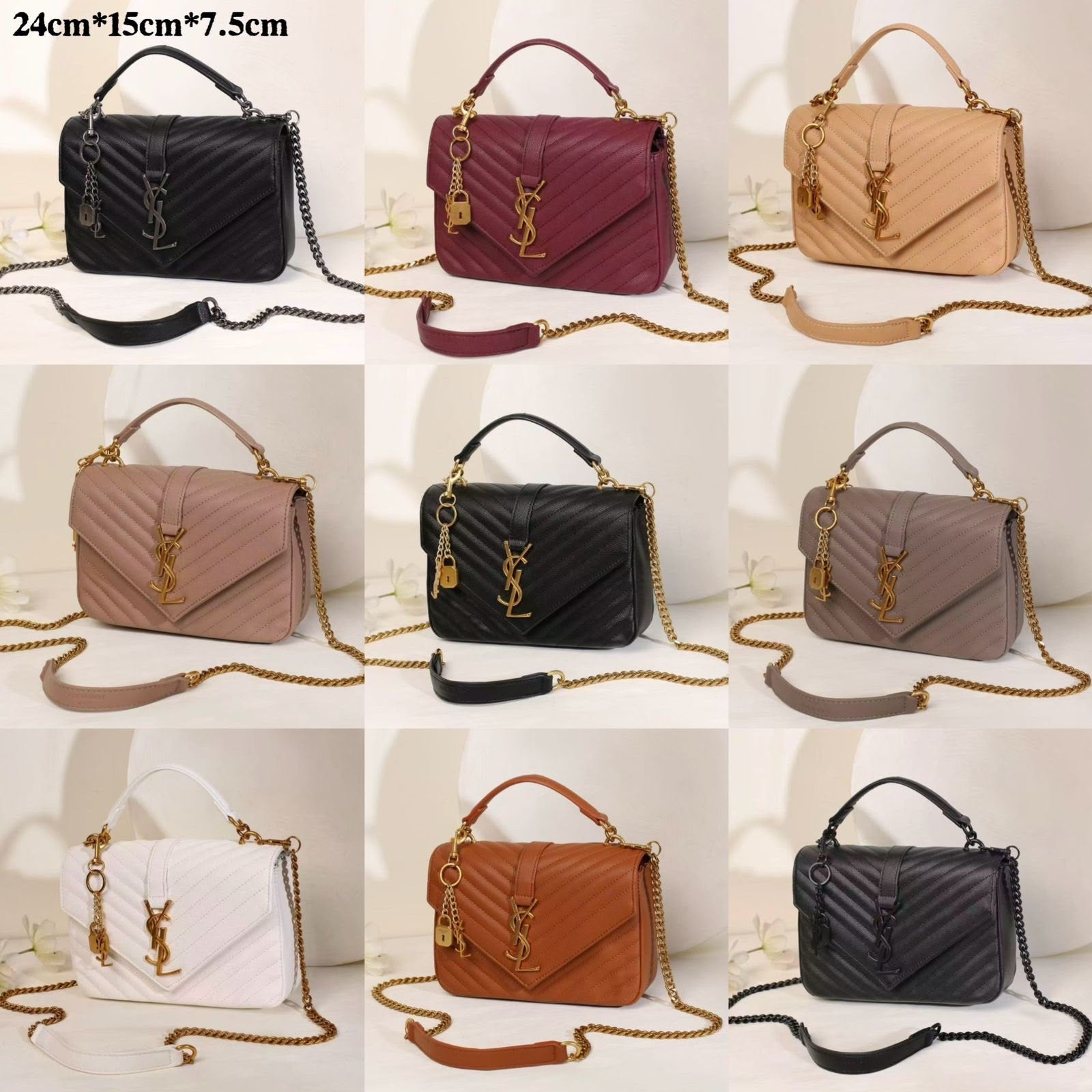 Luxury Quilted Chain Handbag for Women